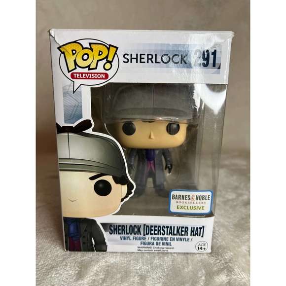 Funko POP! Television Sherlock Vinyl Figure [Deerstalker Hat] - Picture 1 of 4